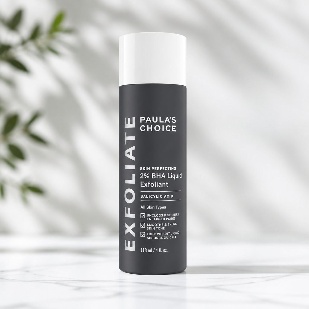 Paula's Choice SKIN PERFECTING 2% BHA Liquid Exfoliant with Salicylic Acid, Facial Polish for Pores, Wrinkles & Fine Lines, Suitable for Blackhead-Prone Skin, Fragrance-Free